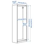 Ikea pax kast gezocht, Huis en Inrichting, Kasten | Kledingkasten, Ophalen, 200 cm of meer, 50 tot 100 cm, Zo goed als nieuw