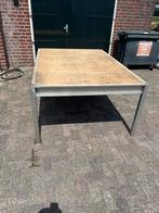Rvs Werktafel Werkbank Inpaktafel, Ophalen, Gebruikt