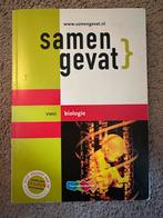 Samengevat VWO biologie boek - gratis op te halen, Ophalen, Zo goed als nieuw, VWO, Biologie