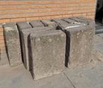 Betonnen blokken 12 stuks antraciet, Tuin en Terras, Minder dan 100 cm, Minder dan 25 cm, Beton, Blok