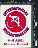 Sticker: Internationaal Wielerweekend - Maren Kessel, Verzenden, Zo goed als nieuw, Sport