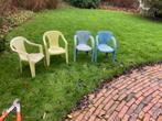 kinder tuin stoeltjes 4 stuks, Tuin en Terras, Tuinstoelen, Ophalen, Gebruikt, Kunststof