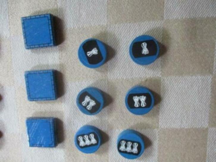 bordspel onderdelen Catan Steden en Ridders blauwe set hout, Hobby en Vrije tijd, Gezelschapsspellen | Bordspellen, Nieuw, Een of twee spelers