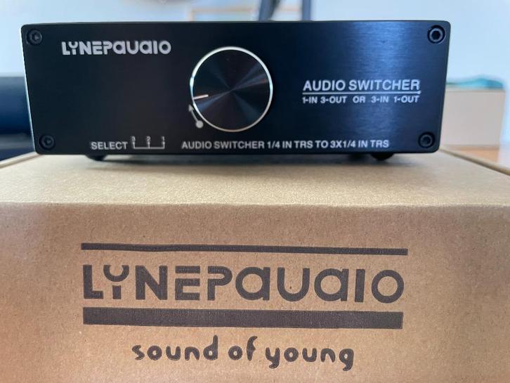 Lynepaduio A-B-C Audio Switcher, Audio, Tv en Foto, Professionele Audio-, Tv- en Video-apparatuur, Zo goed als nieuw, Audio, Ophalen of Verzenden