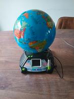 VTech Interactieve Video Globe + Uitbreidingspakket, Ophalen of Verzenden, Zo goed als nieuw, Taal en Lezen, Met licht
