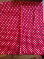 TAFELKLEED 🍄 ROOD MET WITTE STIPPEN POLKADOT, Huis en Inrichting, Ophalen of Verzenden, Nieuw, Rechthoek