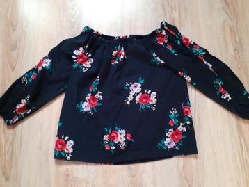 mooie Abacrombie blouse met open mouwen maat 140 beschikbaar voor biedingen