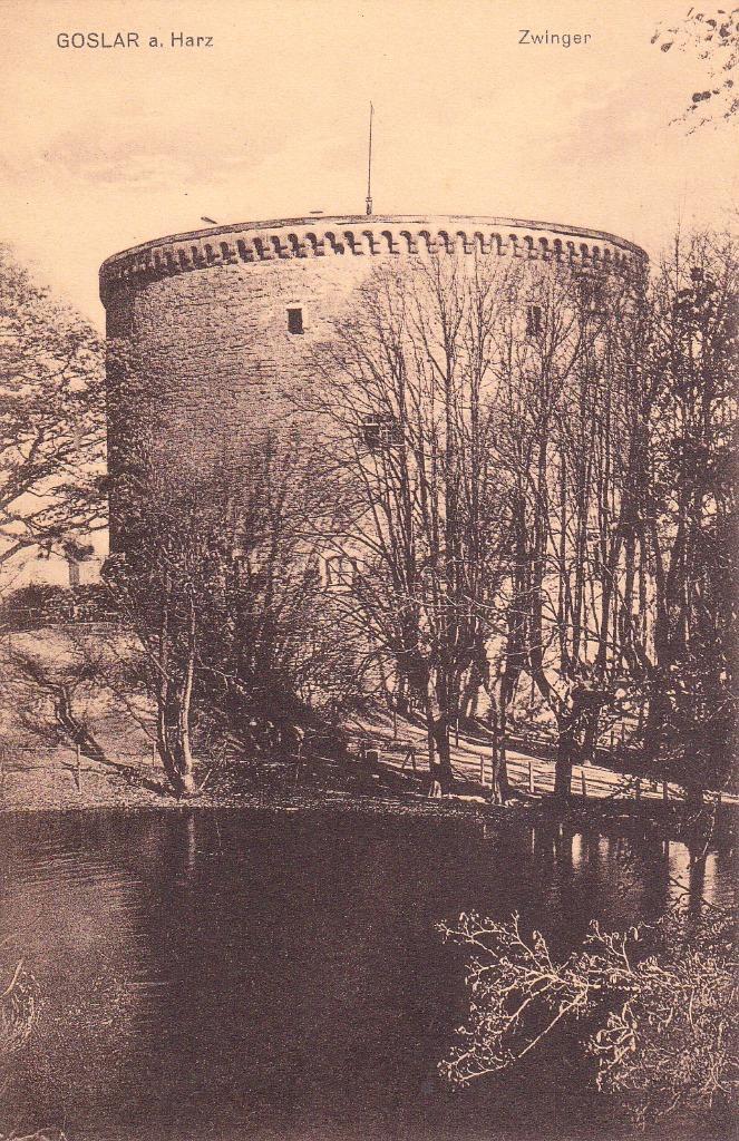 A182 Duitsland - Goslar - Zwinger, Verzamelen, Ansichtkaarten | Buitenland, Ongelopen, Duitsland, Voor 1920, Verzenden