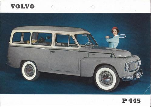 Volvo P445 PV 445 PV445 duett NL nederlandse leaflet folder, Boeken, Auto's | Folders en Tijdschriften, Gelezen, Volvo, Ophalen of Verzenden