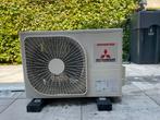 Mitsubishi split airco binnen- en buitenunit SRK25ZS-W, Ophalen, Verwarmen, 3 snelheden of meer, Zo goed als nieuw