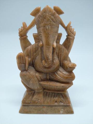 Ganesha Beeldje - Handgesneden beschikbaar voor biedingen