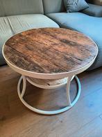 Round Wooden Coffee Table, Ophalen, Gebruikt, Rond, 50 tot 100 cm
