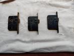 3 vintage loopsloten van Nemef, Doe-het-zelf en Verbouw, Hang- en Sluitwerk, Ophalen of Verzenden, Gebruikt, IJzer, Slot