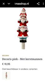 nieuwe grote piek met 3 kerstmannen, Ophalen of Verzenden, Nieuw