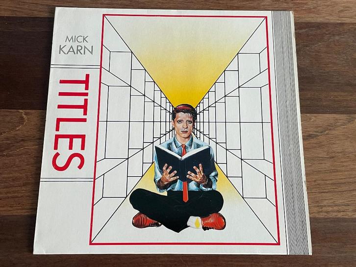 Vinyl LP Mick Karn Titles ( Japan ), Cd's en Dvd's, Vinyl | Pop, Gebruikt, 1980 tot 2000, 12 inch, Ophalen of Verzenden