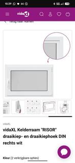 4x Witte Kelder/Stalraampjes, Ophalen