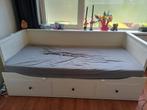 ikea bed bank, Huis en Inrichting, Slaapkamer | Slaapbanken, Ophalen, Gebruikt, 90 cm, Wit