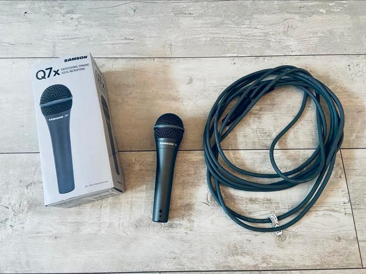 Samson Q7x Professional Microphone, Muziek en Instrumenten, Microfoons, Zo goed als nieuw, Zangmicrofoon, Ophalen of Verzenden