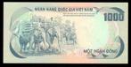 Bankbiljet - Vietnam 1000 Dong 1972 - UNC, Postzegels en Munten, Bankbiljetten | Azië, Los biljet, Ophalen of Verzenden