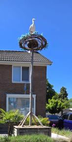 Uniek geboortebord landingsplaats ooievaar!, Kinderen en Baby's, Kraamcadeaus en Geboorteborden, Ophalen, Gebruikt, Geboortebord