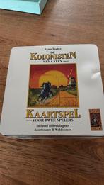 Kolonisten van Catan kaartspel in blik, Ophalen of Verzenden, Zo goed als nieuw