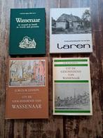 4 x boek geschiedenis van Wassenaar en Laren, Boeken, Geschiedenis | Stad en Regio, Ophalen of Verzenden, 19e eeuw, Gelezen