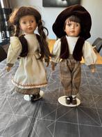 Oude poppen stenen hoofdjes handjes en voetjes, Verzamelen, Poppen, Ophalen of Verzenden, Pop