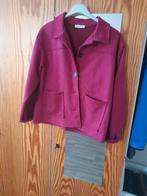 Wijnrode Suède Look Jas - Maat M - Nieuw, Maat 38/40 (M), Nieuw, Ophalen of Verzenden, Jasje