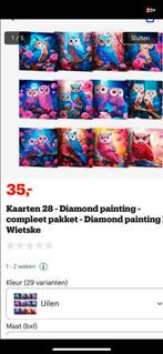 Diamond painting kaarten 12 en 5 stuks, Hobby en Vrije tijd, Kaarten | Zelf maken, Ophalen of Verzenden, Nieuw, Overige thema's