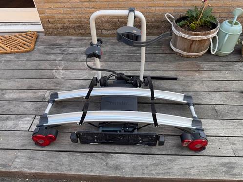 TwinnyLoad e-carrier fietsendrager, Auto diversen, Fietsendragers, Zo goed als nieuw, Trekhaakdrager, 2 fietsen, Elektrische fiets