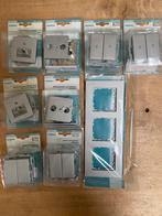 Schakelmateriaal siemens aluminium, gamma ventoux wit, Doe-het-zelf en Verbouw, Elektra en Kabels, Ophalen of Verzenden, Nieuw