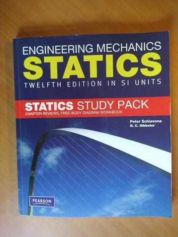 Engineering mechanics. Statics. Twelfth Edition in SI Units beschikbaar voor biedingen