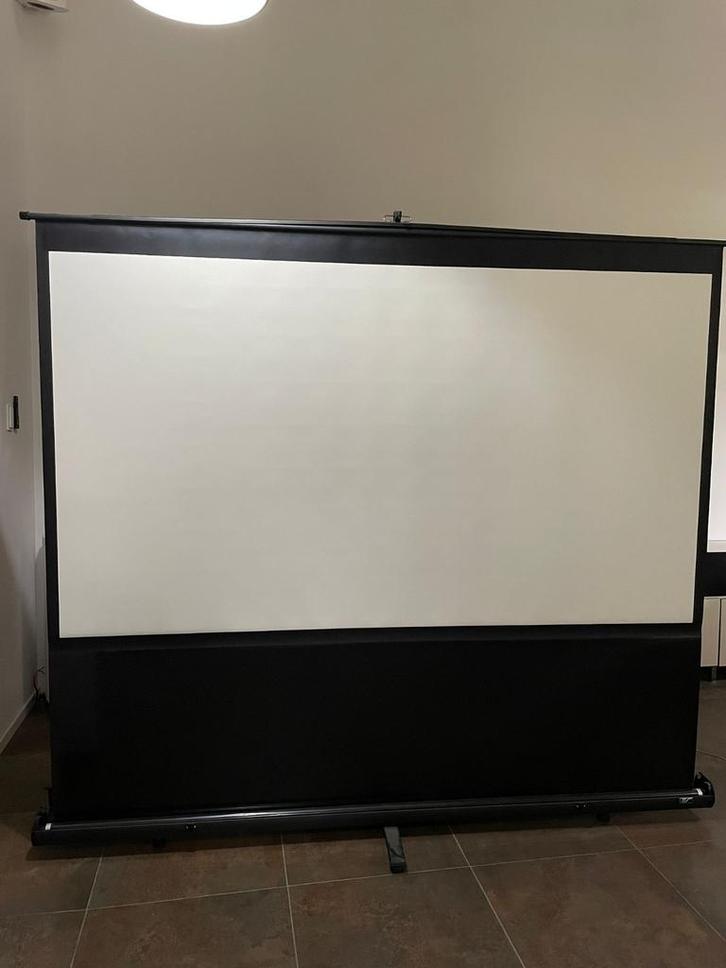 Elite screens projection screen F100NWH, Audio, Tv en Foto, Projectieschermen, Zo goed als nieuw, Ophalen