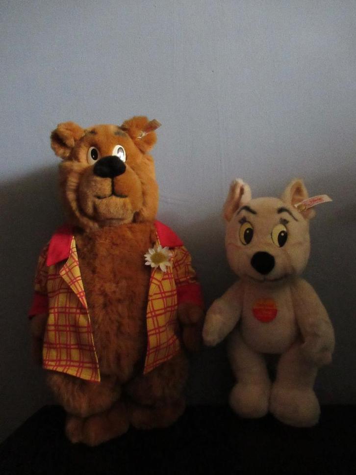 STEIFF B.BOMMEL en TOM POES 1998 verzenden mogelijk, Antiek en Kunst, Antiek | Speelgoed, Ophalen