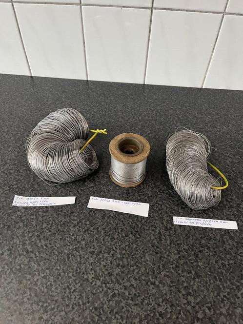 3x soldeertin , tin. 2mm . Met en zonder harskern ., Hobby en Vrije tijd, Elektronica-componenten, Nieuw, Ophalen of Verzenden