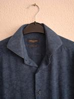 Blauw overhemd van Cavallaro Napoli - Maat M, Blauw, Zo goed als nieuw, Cavallaro Napoli, Halswijdte 39/40 (M)