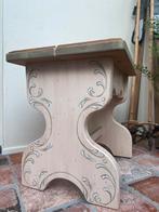 Voglauer - Anno 1700 - Kruk/Bijzettafel!, Minder dan 45 cm, Minder dan 55 cm, Ophalen of Verzenden, Rechthoekig