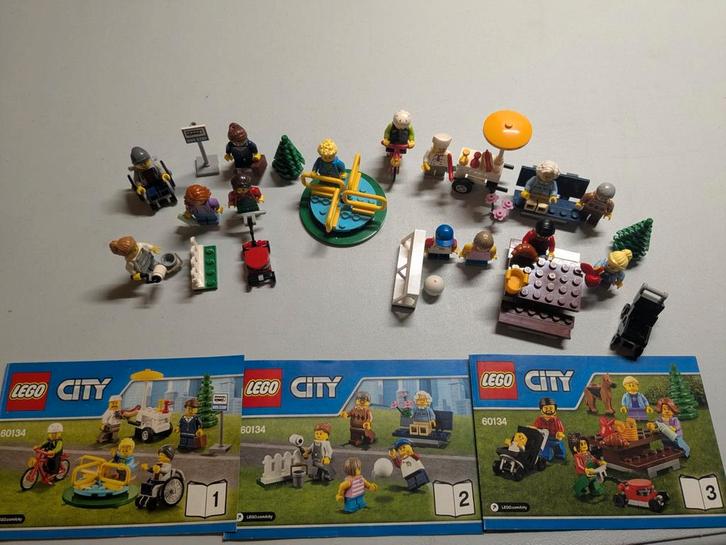 Lego City 60134 - Plezier in het park, Kinderen en Baby's, Speelgoed | Duplo en Lego, Zo goed als nieuw, Lego, Complete set, Ophalen of Verzenden