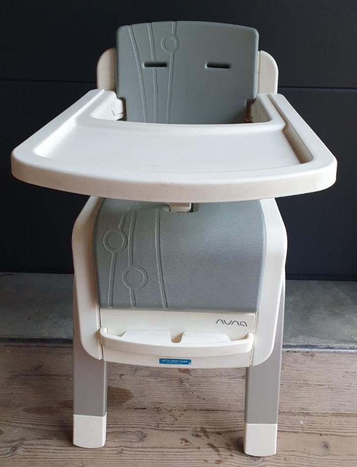 Meegroeistoel NUNA ZAAZ, Kinderen en Baby's, Kinderstoelen, Gebruikt, Meegroeistoel, Aanschuifbaar, Afneembaar eetblad, Stoelverkleiner