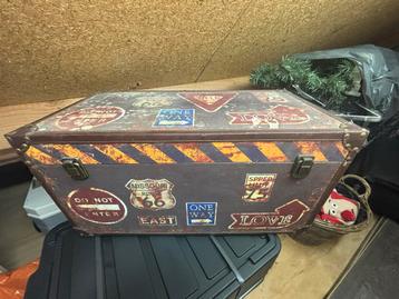 Decoratieve Kist Route 66 Thema beschikbaar voor biedingen