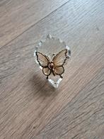 Kristal vlinder raamdecoratie met zuignap, Ophalen of Verzenden, Zo goed als nieuw