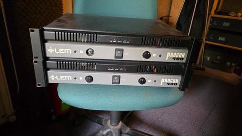 2x LEM Procon 400, Muziek en Instrumenten, Versterkers | Keyboard, Monitor en PA, Gebruikt, P.A., 500 tot 1000 watt, Ophalen