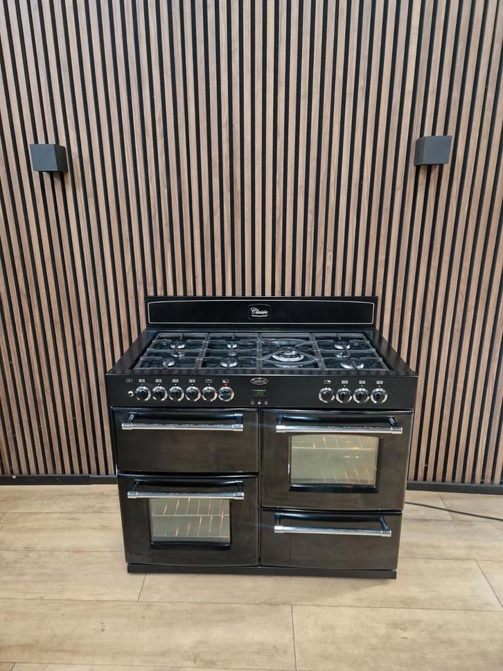 Prachtige Hoogglans Belling Fornuis 110 cm (Gratis bezorgen), Witgoed en Apparatuur, Fornuizen, Ophalen of Verzenden