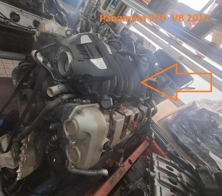 Porsche Panamera V8 motorblok, deel-revisie gehad., Auto-onderdelen, Motor en Toebehoren, Porsche, Nieuw, Ophalen