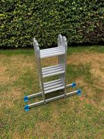 Vouwladder, Doe-het-zelf en Verbouw, Ladders en Trappen, Ophalen, Gebruikt, Ladder, Opvouwbaar of Inschuifbaar