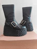 AGL Platform Boots 37 zgan, Kleding | Dames, Hoge laarzen, Zwart, AGL, Ophalen of Verzenden