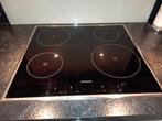 Siemens Inductiekookplaat Schott Ceran 9000, Witgoed en Apparatuur, Ophalen, Gebruikt, 4 kookzones, Inbouw