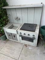 Stijgerhout keukentje (opknapper), Ophalen, Gebruikt, Hout, Speelkeuken