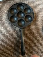 Poffertjespan - Gebruikt, Overige materialen, Gebruikt, Keramische plaat, Ophalen of Verzenden