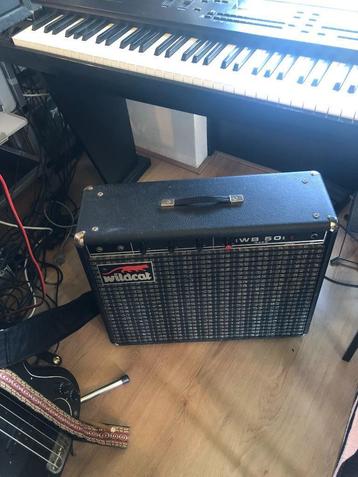 Wildcat wb50 vintage basversterker jaren 60  beschikbaar voor biedingen